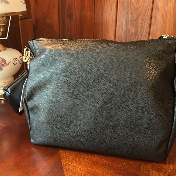 NWT Time and Tru Black Purse with Bonus Pouch Adjustable and Removable Straps - Picture 6 of 10
